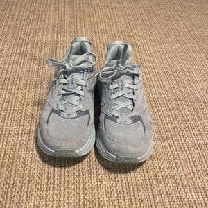 Hoka Clifton Suede Blue